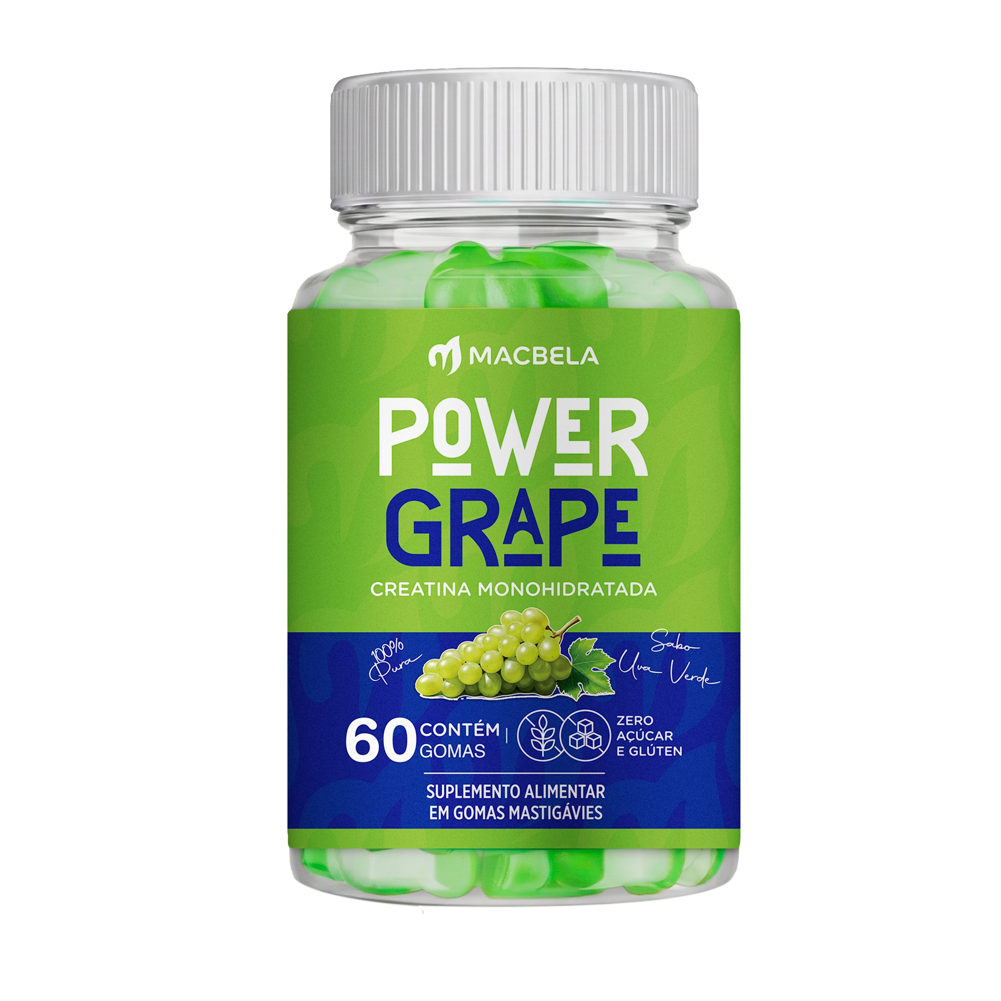 Creatina Gummy Macbela Power Grape